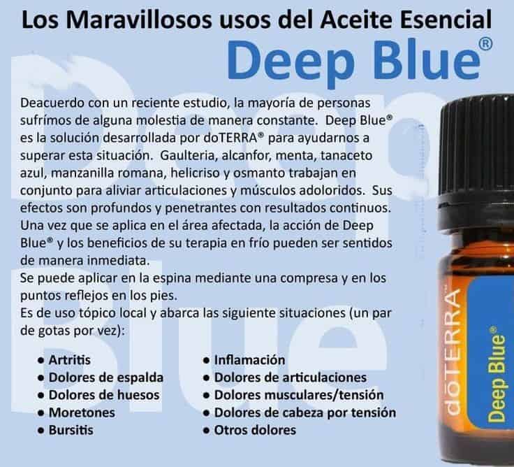 Deep Blue mezcla de aceites esenciales